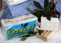 Zeytinyağlı Beyaz Sabun - Dikdörtgen 10 Poşet 50 Kalıp