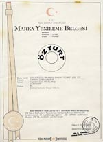 Özyurt Marka Yenileme Belgesi